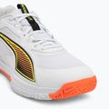 Buty do piłki ręcznej PUMA Accelerate Pro 4 Game On puma white/glowing red/ultra blue 7