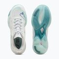 Buty do piłki ręcznej damskie PUMA Vantage Nitro Game On puma white/baltic blue/fresh water 12