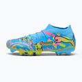 Buty piłkarskie PUMA Future 9 Match Advanced Level FG/AG puma white/blue glimmer/pink glimmer/yellow alert 8