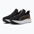 Buty damskie PUMA Softride Sabrina Polished Chrome puma black/puma white/puma gold 10