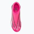 Buty piłkarskie dziecięce PUMA Ultra Match LL TT + Mid Jr poison pink/puma white/puma black 5