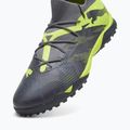 Buty piłkarskie PUMA Future 7 Match Rush TT strong gray/cool dark gray/electric lime 10
