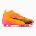 Buty piłkarskie dziecięce PUMA Ultra Pro FG/AG Jr sunset glow/puma black/sun stream 2