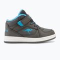 Buty dziecięce KangaROOS K-CPI Kalino Mid EV steel grey/sky 2