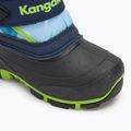Śniegowce dziecięce KangaROOS Kanga-Bean IV dk navy/ lime 7