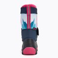 Śniegowce dziecięce KangaROOS Kanga-Bean IV dk navy/daisy pink 6