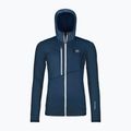 Bluza damska ORTOVOX Fleece Grid Hoody deep ocean 5