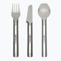 Sztućce Esbit 3-Pcs Titanium Cutlery-Set W/ Silicon Sleeve And Pocket 3