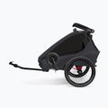 Przyczepka rowerowa Qeridoo Kidgoo 2 phantom grey 3
