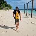 Paski do bojki asekuracyjnej Restube Strap yellow 2