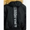 Kurtka męska Alpha Industries 45/P Hooded Custom Bomber black/reflective 4