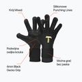 Rękawice bramkarskie T1TAN Rebel 2.0 Black-Out black 3