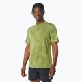 Koszulka do biegania męska ASICS Metarun Pattern 1/2 ZIP cactus