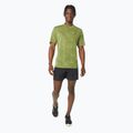 Koszulka do biegania męska ASICS Metarun Pattern 1/2 ZIP cactus 2
