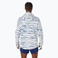 Kurtka do biegania męska ASICS Metarun Shibori Waterproof brich/blue expanse 3