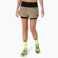 Spodenki do biegania damskie ASICS Fujitrail 2-N-1 pepper/performance black
