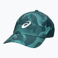 Czapka z daszkiem ASICS Graphic saxon green