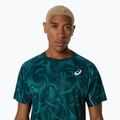Koszulka tenisowa męska ASICS Game Top saxon green 4