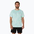 Koszulka do biegania męska ASICS Core All Over Print Top oasis green