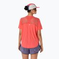 Koszulka do biegania damska ASICS Road Top coral reef 3