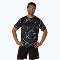 Koszulka do biegania męska ASICS Road All Over Print Top performance black