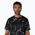 Koszulka do biegania męska ASICS Road All Over Print Top performance black 4