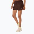 Spodenki do biegania damskie ASICS Nagino Run Adjustable 4IN coffee 4