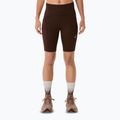 Spodenki do biegania damskie ASICS Road High Waist 8IN Sprinter coffee