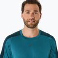 Koszulka do biegania męska ASICS Fujitrail Elite Top atlantis blue/saxon green 5