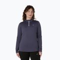 Longsleeve do biegania damski ASICS Core LS Half Zip Winter indigo fog