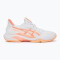Buty do siatkówki damskie ASICS Blade FF 2 white/vivid coral 2