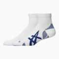 Skarpety ASICS Cushioned Quarter 2 pary brilliant white/asics blue 2