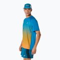 Koszulka do biegania męska ASICS Road Fade aegean blue/yamabuki 4