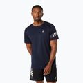 Koszulka do biegania męska ASICS Icon midnight/cream