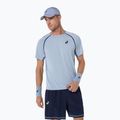Koszulka tenisowa męska ASICS Match grey/blue