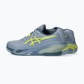 Buty do tenisa męskie ASICS Gel-Resolution X grey blue/pistachio 11