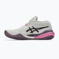 Buty do tenisa damskie ASICS Gel-Resolution X Clay soft oat/dark aubergine 9