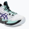 Buty do siatkówki męskie ASICS Metarise 2 white/radiant amethyst 7
