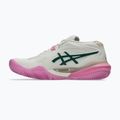 Buty do padla damskie ASICS Gel-Resolution X Padel W soft oat/jewel green 9