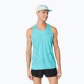Koszulka do biegania męska ASICS Metarun Singlet energy aqua
