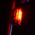 Lampka rowerowa tylna Lezyne Strip Pro AI Alert 400+ Rear black 6