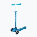 Hulajnoga trójkołowa dziecięca Globber Primo Plus Glow Lights petrol blue 3