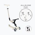 Hulajnoga trójkołowa dziecięca Globber Go.Up Active Ecologic Lights coconut 2