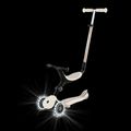 Hulajnoga trójkołowa dziecięca Globber Go.Up Active Ecologic Lights coconut 17