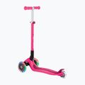 Hulajnoga trójkołowa dziecięca Globber Primo Foldable Lights fuchsia 3