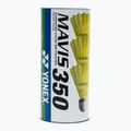Lotki do badmintona YONEX Mavis 350 Y 3 szt. yellow 2