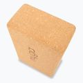Kostka do jogi Myga Cork Block brązowy 5