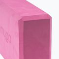 Kostka do jogi Myga Foam Block różowy 3