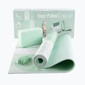 Zestaw do jogi Myga Sage Palm Yoga Set mata + klocek + pasek zielony 11
