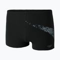 Bokserki pływackie męskie Speedo Boomstar Placement Aquashort black/grey 4